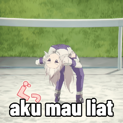 Stiker random 8