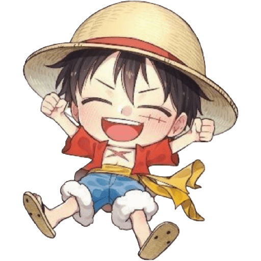 Emoji Luffy One Piece  3