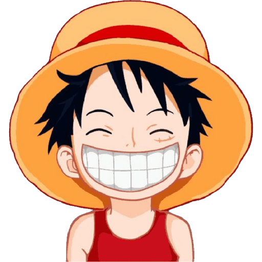 Emoji Luffy One Piece  7