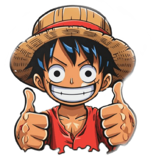 Emoji Luffy One Piece  5