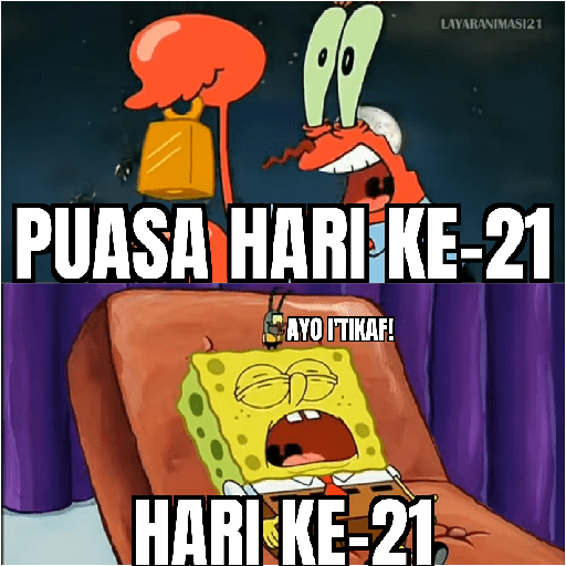 Puasa Harian - Spongebob 21