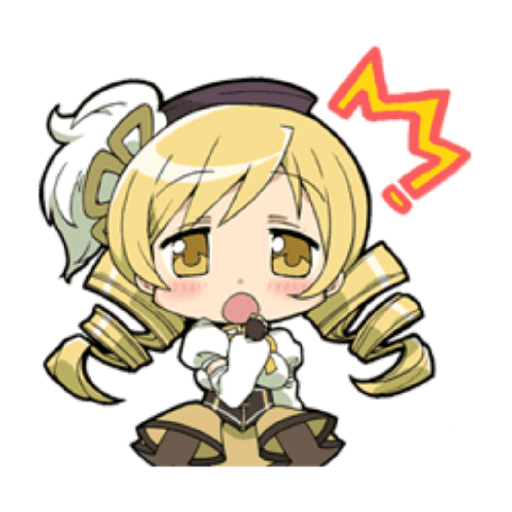 Madoka magica stickers (2) 1