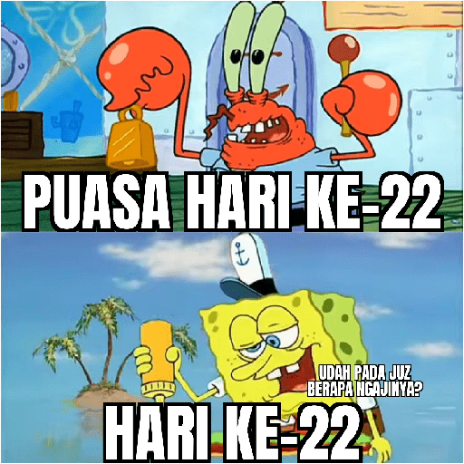 Puasa Harian - Spongebob 22