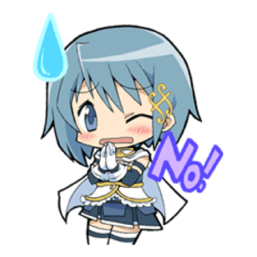 Madoka magica stickers (2) 3