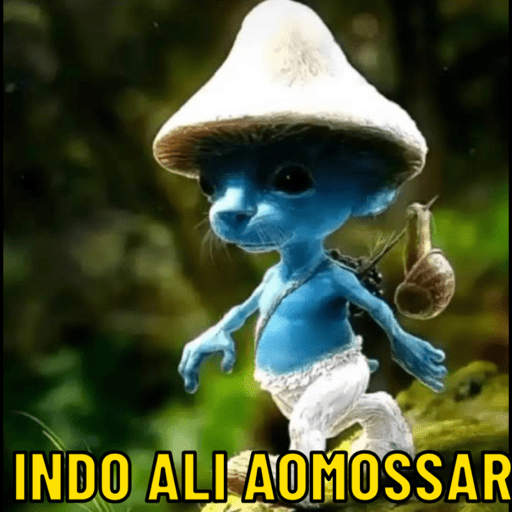 MEME GATO SMURF  3