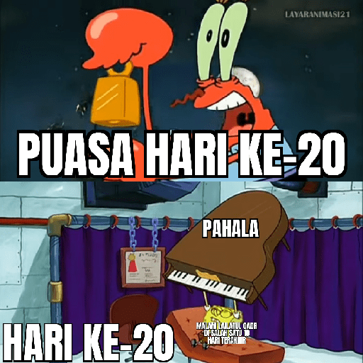 Puasa Harian - Spongebob 20
