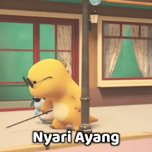 Dino Kuning Sticker Pack V1 13
