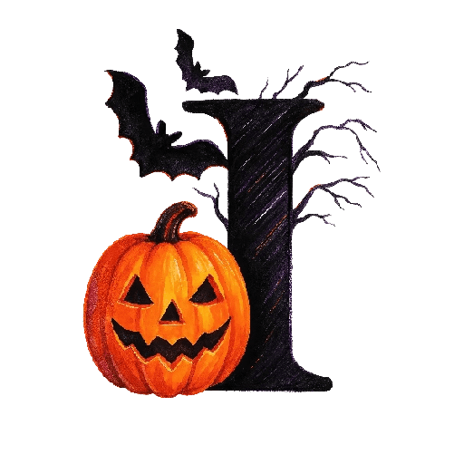 👻Halloween letras abecedario 🎃 9
