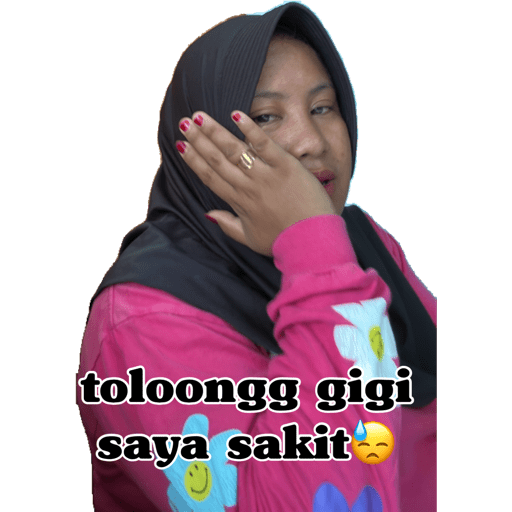 Stiker Saya 6