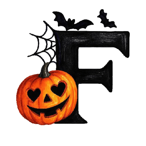 👻Halloween letras abecedario 🎃 6