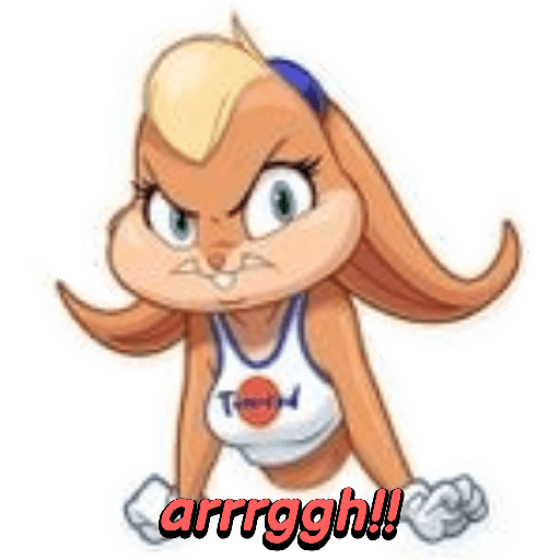 Reacciones lola bunny 12