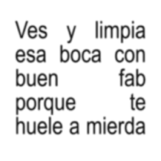 Texto blanco  8