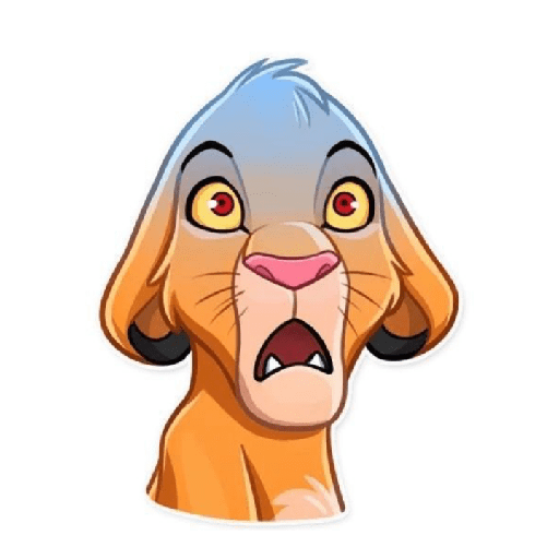 Stikers Del Rey León 🦁🐗👌🏼 5
