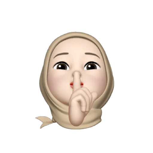 Memoji hijabi🤎 20