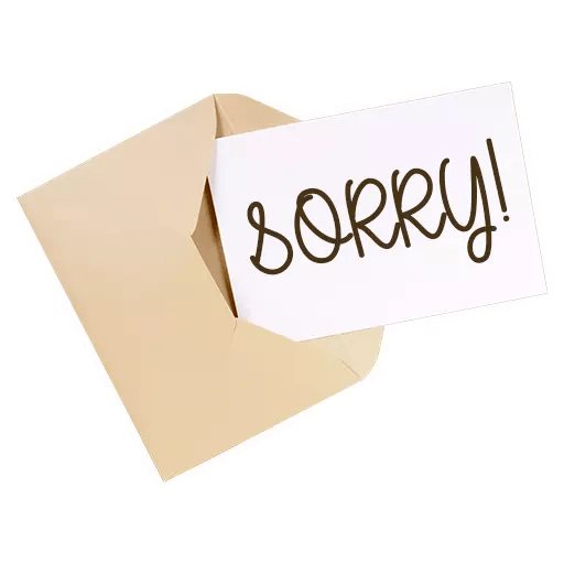 Sorry 20
