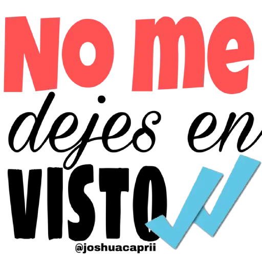 Me dejaste en visto 3