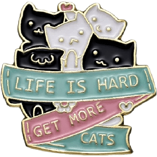 CATS enamel pin collection 26