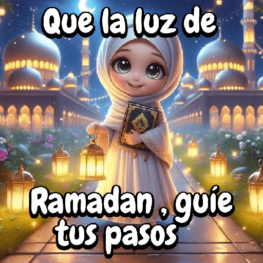 Ramadán  niña cute ✨️🙏 11