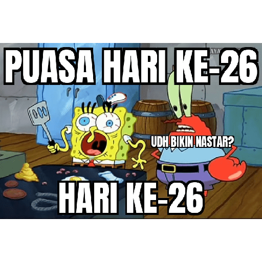 Puasa Harian - Spongebob 26