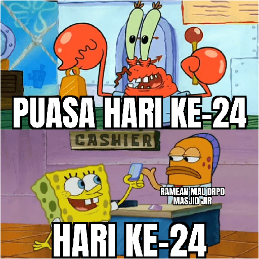 Puasa Harian - Spongebob 24