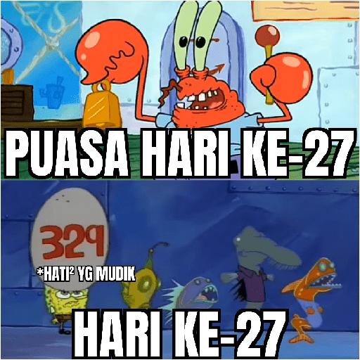 Puasa Harian - Spongebob 27