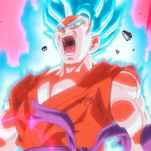 Goku ssj 4 y blue kaioken 16