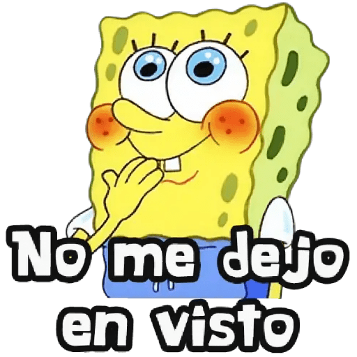 Stickers  bob esponja 8