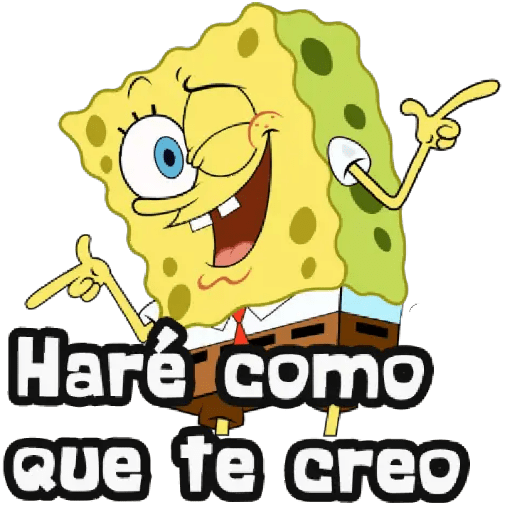 Stickers  bob esponja 29