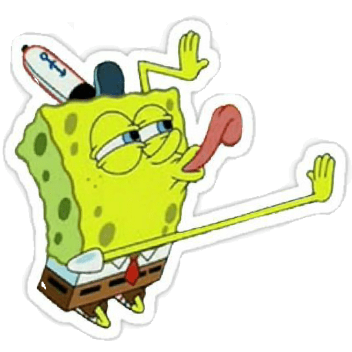 Stickers  bob esponja 1