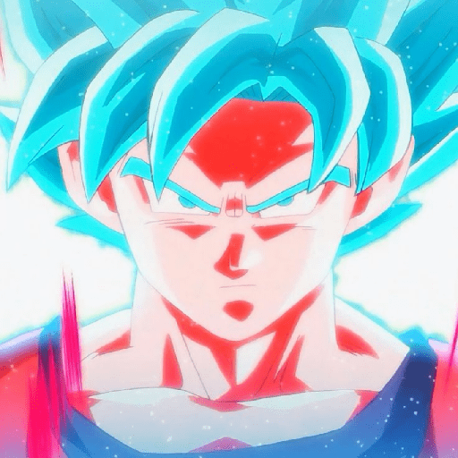 Goku ssj 4 y blue kaioken 18