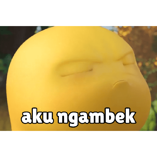 Dino Kuning NailoongSticker100 23