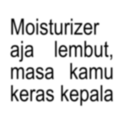 Kata kata anomali skincare 9