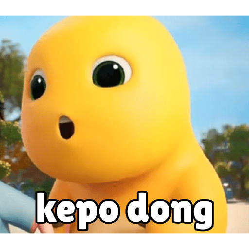 Dino Kuning NailoongSticker100 29