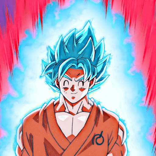 Goku ssj 4 y blue kaioken 21