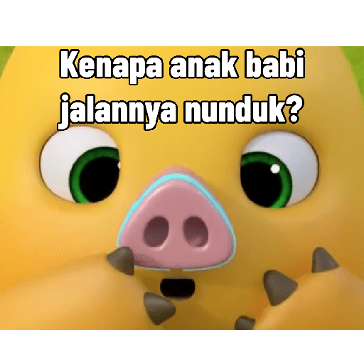 Dino Kuning NailoongSticker100 1