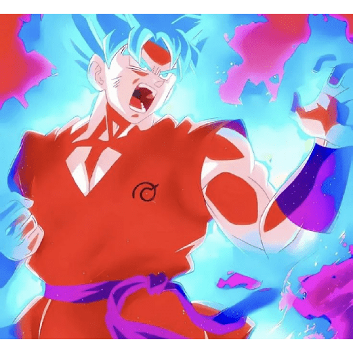 Goku ssj 4 y blue kaioken 30