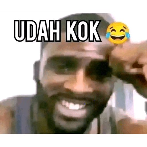 My stiker jomok gweh 😹 2