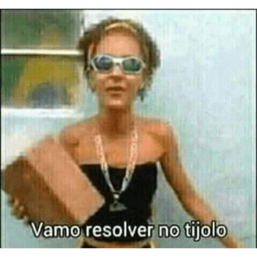 Ela faz a figurinha delah 2