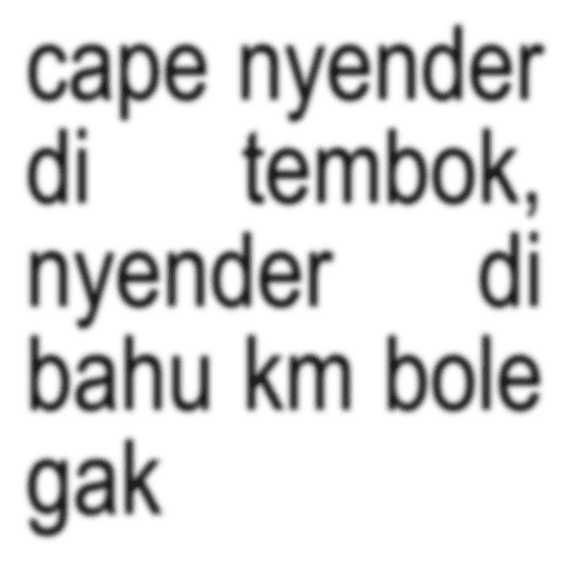 Teks anomali capilak😛 24