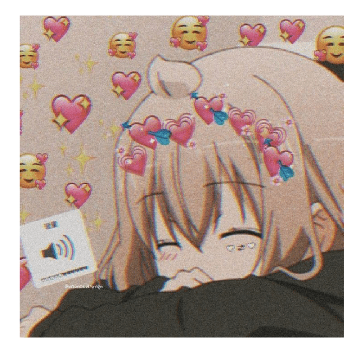Anime con corazones 6