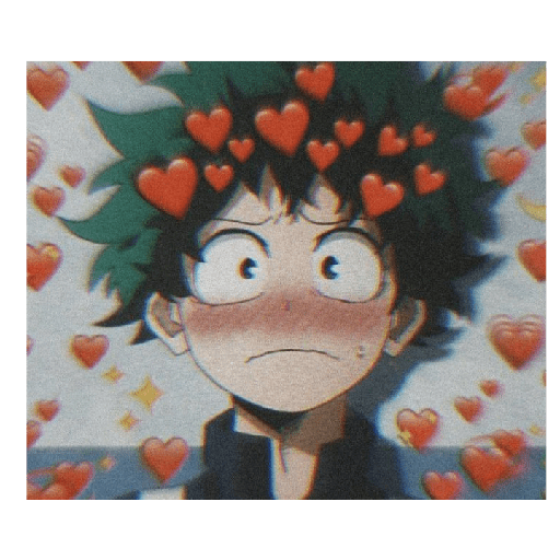 Anime con corazones 1