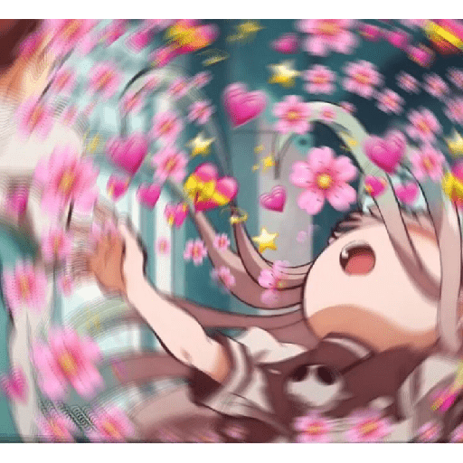 Anime con corazones 8