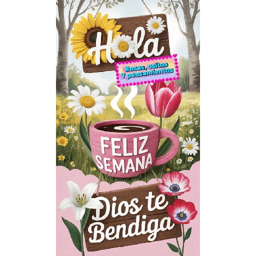 Feliz inicio de semana 🌸 8