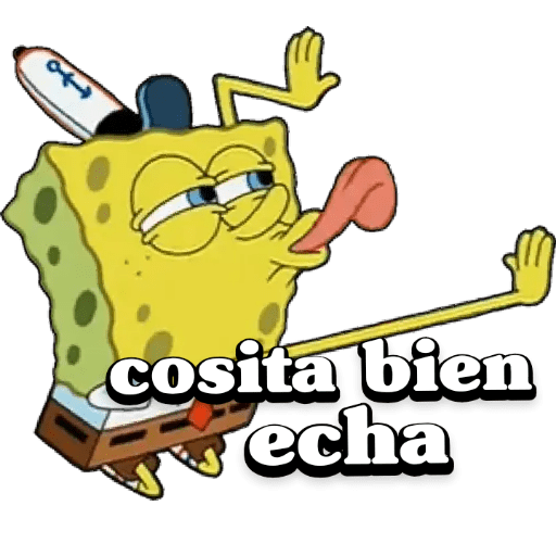 Stickers  bob esponja 14