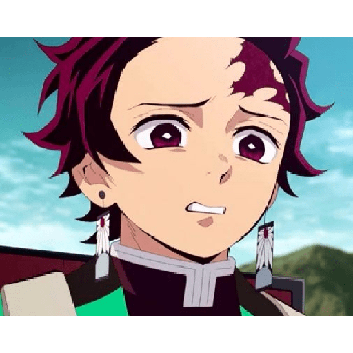 Tanjiro preocupado