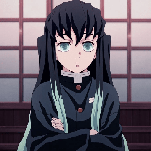 Muichiro sério