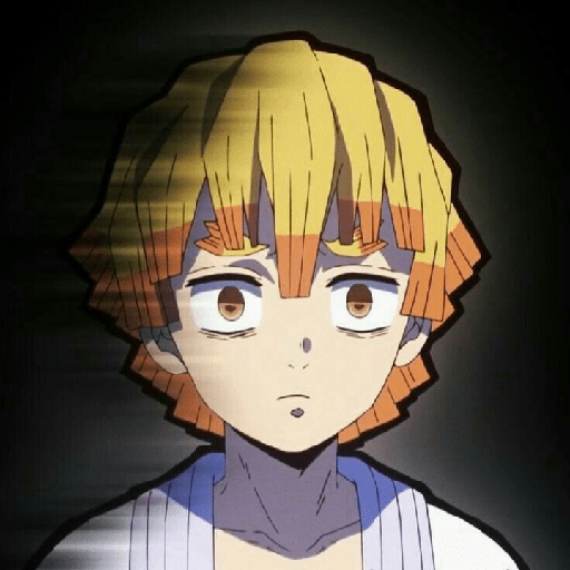 Zenitsu assustado