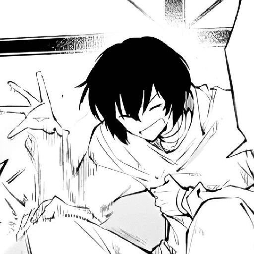 ✦ .๑⃟🦀 ❟ʾ Dazai Manga 2 4