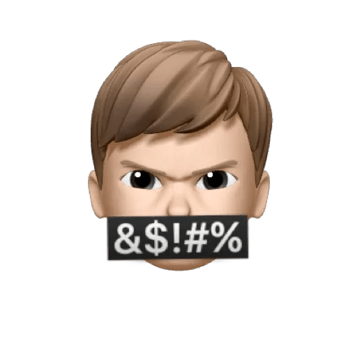 Memojis Malemoji23 by iOS MOOD 9