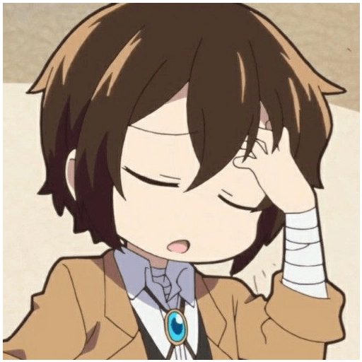 Dazai - © Stickerskiut 11